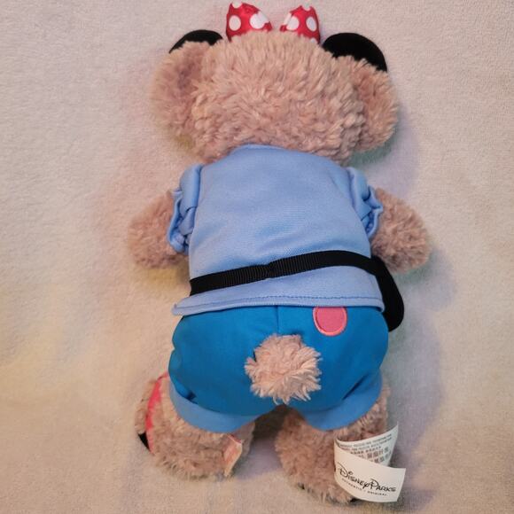 Disney Parks Plush Shellie May Pin Trading Mickey 16" Plush Bear Duffy Friends - Picture 5 of 8